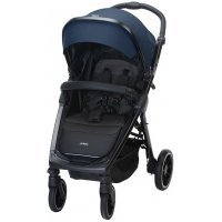 Прогулянкова коляска Espiro Sonic Gel 2022 113 Denim Blue